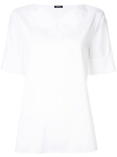 Jil Sander Navy приталенная футболка с короткими рукавами