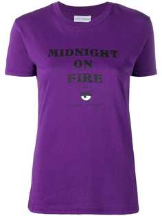 Chiara Ferragni футболка Midnight On Fire