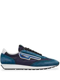 Prada кроссовки со вставками