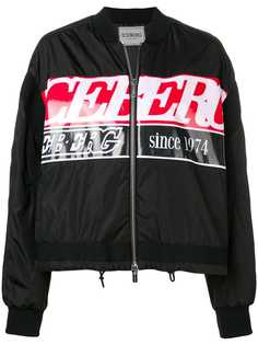 Iceberg куртка-бомбер с логотипом