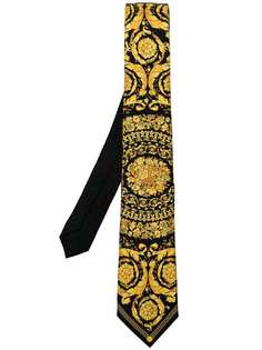 Versace галстук с деталью Medusa