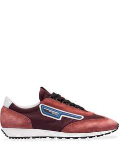 Prada кроссовки со вставками
