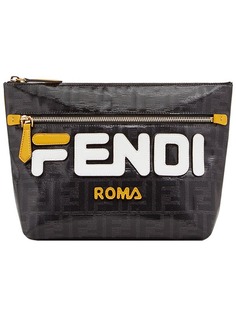 Fendi клатч FendiMania с логотипом