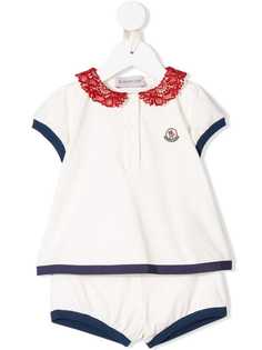 Moncler Kids боди с шортами