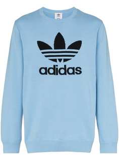 Adidas трикотажный джемпер из коллаборации с HAGT