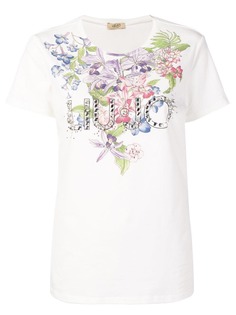 Liu Jo футболка с цветочным принтом