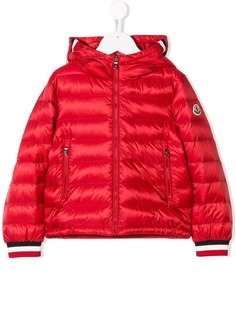 Moncler Kids пуховик с капюшоном