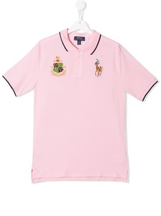 Ralph Lauren Kids рубашка-поло с вышитым логотипом