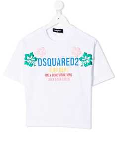 Dsquared2 Kids футболка с принтом логотипа