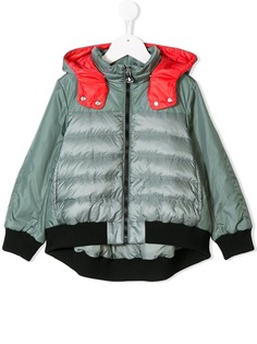 Moncler Kids пуховик с капюшоном