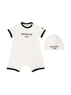 Moncler Kids ромпер с логотипом