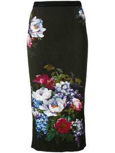 Antonio Marras юбка-карандаш с цветочным принтом