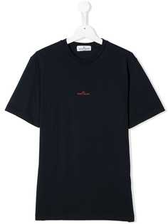 Stone Island Junior футболка с логотипом