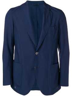 Tombolini блейзер строгого кроя в клетку