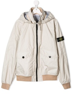 Stone Island Junior куртка с капюшоном