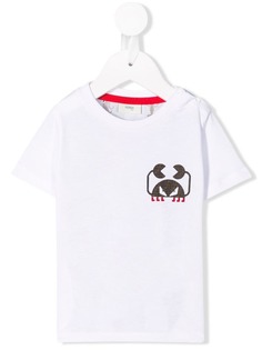 Fendi Kids футболка с изображением краба