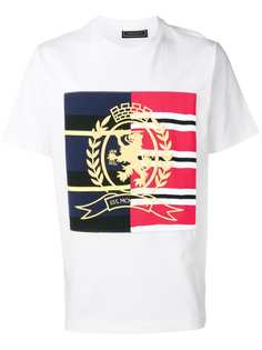 Hilfiger Collection футболка с вышитым гербом