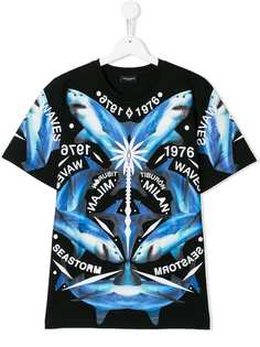 Marcelo Burlon County Of Milan Kids футболка с принтом