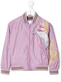 Molo куртка-бомбер с вышивкой