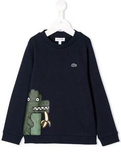 Lacoste Kids толстовка с принтом