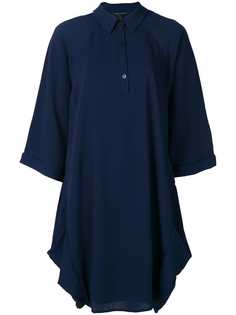 Armani Exchange платье в стиле оверсайз с воротником-поло