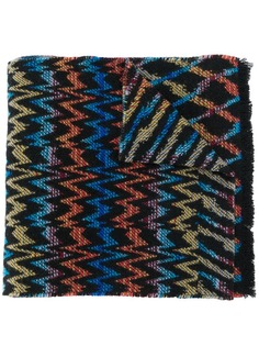 Missoni длинный трикотажный шарф