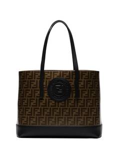 Fendi сумка-шопер с печатью логотипа