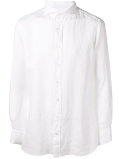 Lardini приталенная рубашка с длинными рукавами