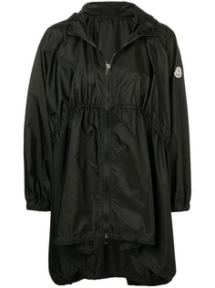 Moncler пальто оверсайз с капюшоном