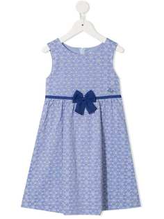Miki House платье с бантом