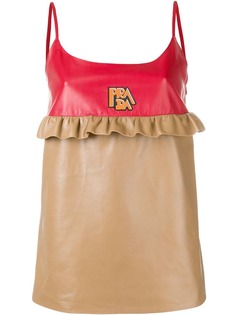 Prada топ в стиле колор-блок