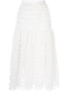 Bambah кружевная юбка миди
