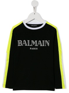 Balmain Kids толстовка с логотипом