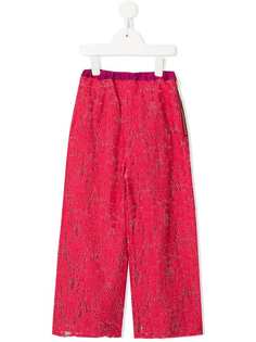 Go To Hollywood embroidered wide leg trousers