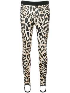 Paco Rabanne leopard print leggings