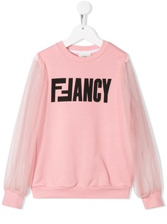 Fendi Kids толстовка FFancy с принтом
