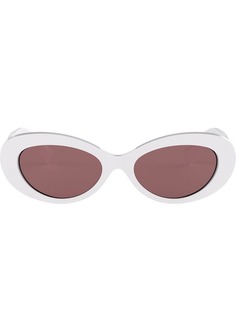 Burberry Eyewear солнцезащитные очки овальные