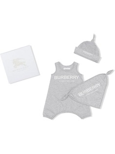 Burberry Kids комплект из трех предметов с принтом логотипа