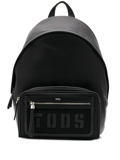 Tods logo backpack
