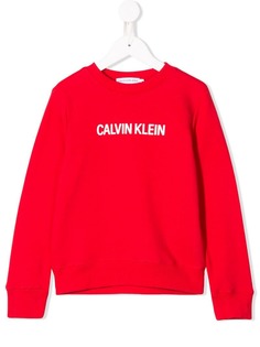 Calvin Klein Kids толстовка с логотипом