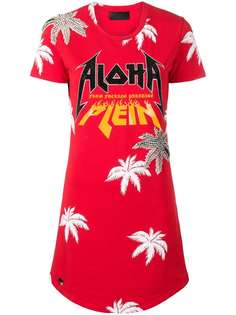 Philipp Plein платье-футболка Aloha