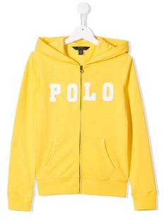 Ralph Lauren Kids толстовка с капюшоном и принтом Polo