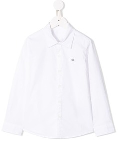 Calvin Klein Kids рубашка с логотипом