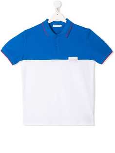 Calvin Klein Kids рубашка-поло с контрастными вставками
