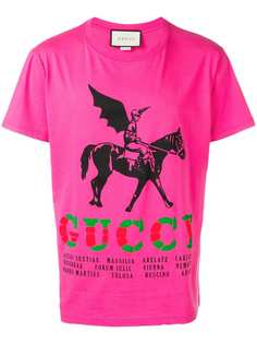 Gucci winged jockey logo T-shirt