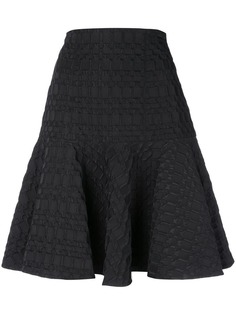 Josie Natori jacquard skirt