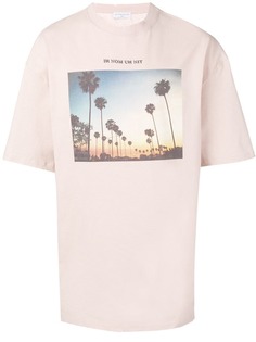 Ih Nom Uh Nit pink palm tree T-shirt