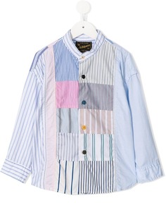 Go To Hollywood patchwork striped shirt