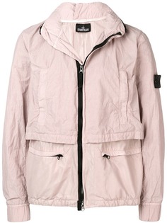 Stone Island Shadow Project дождевик с молнией на горловине