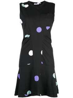 Derek Lam 10 Crosby платье с узором в горох